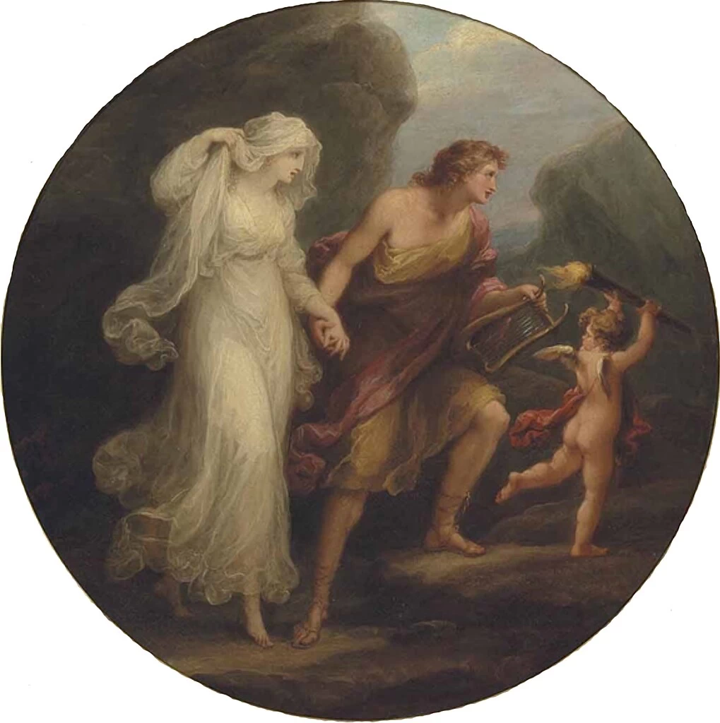 Angelika Kauffmann - 114, Orfeo ed Euridice